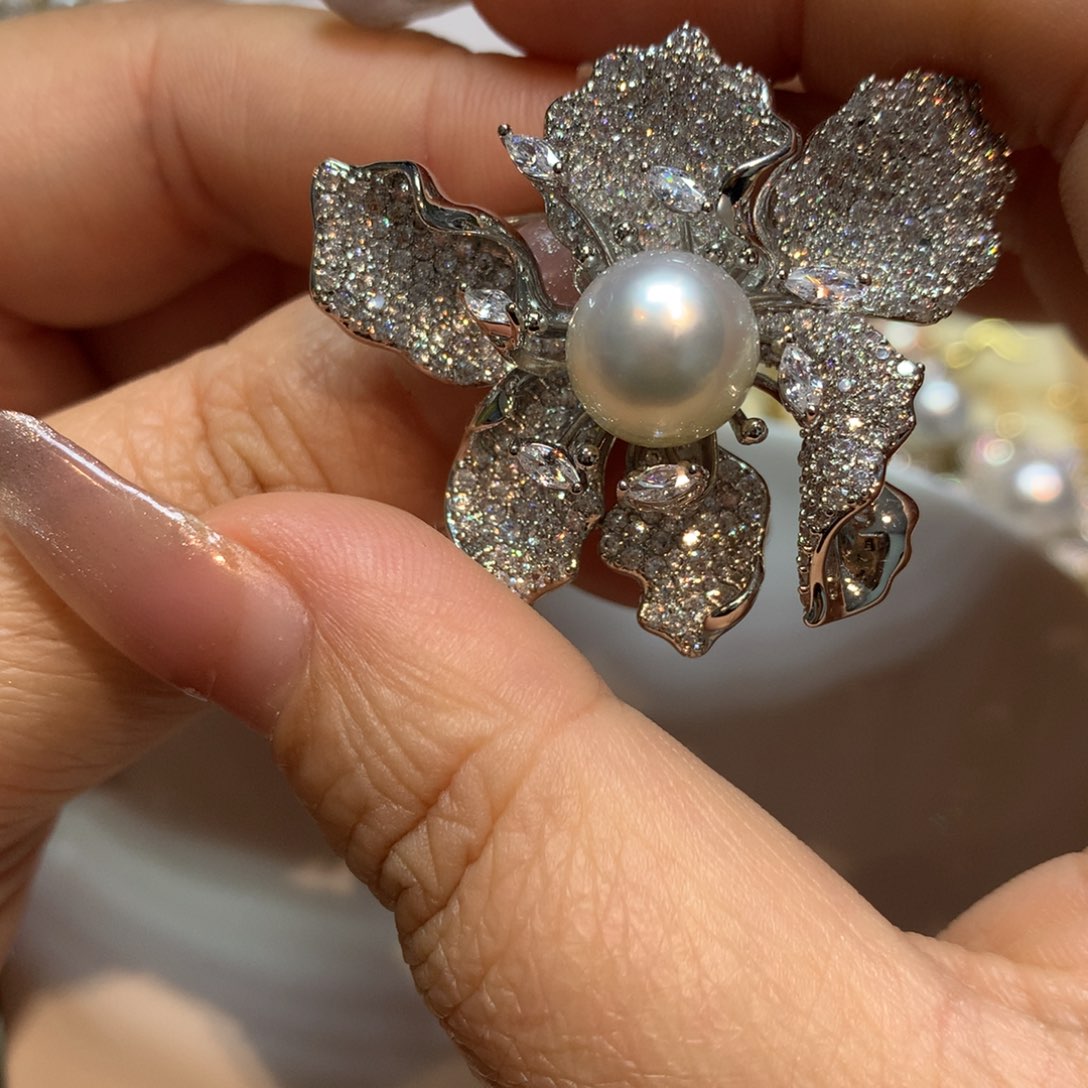 海水珍珠胸饰未镶嵌