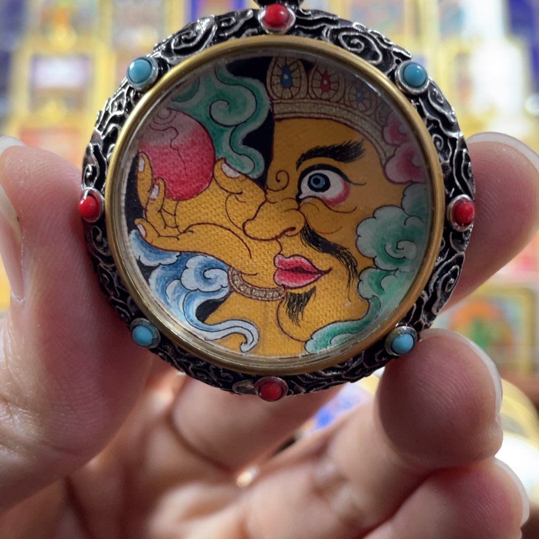 吊坠你****2定制款黄c唐卡3.0