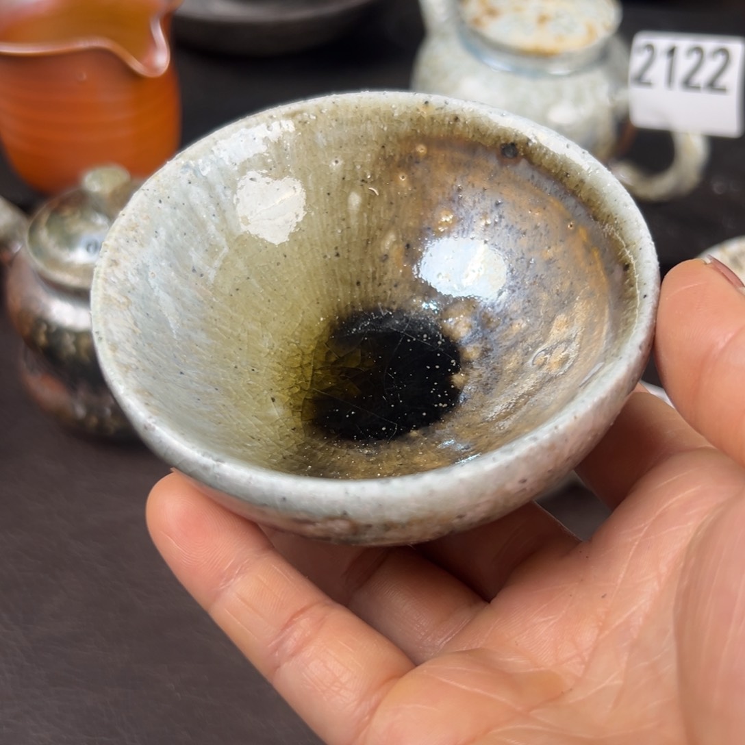 杯柴烧茶器主人杯