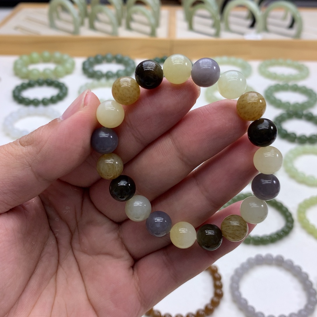 和田玉手串（特价多宝10）未镶嵌