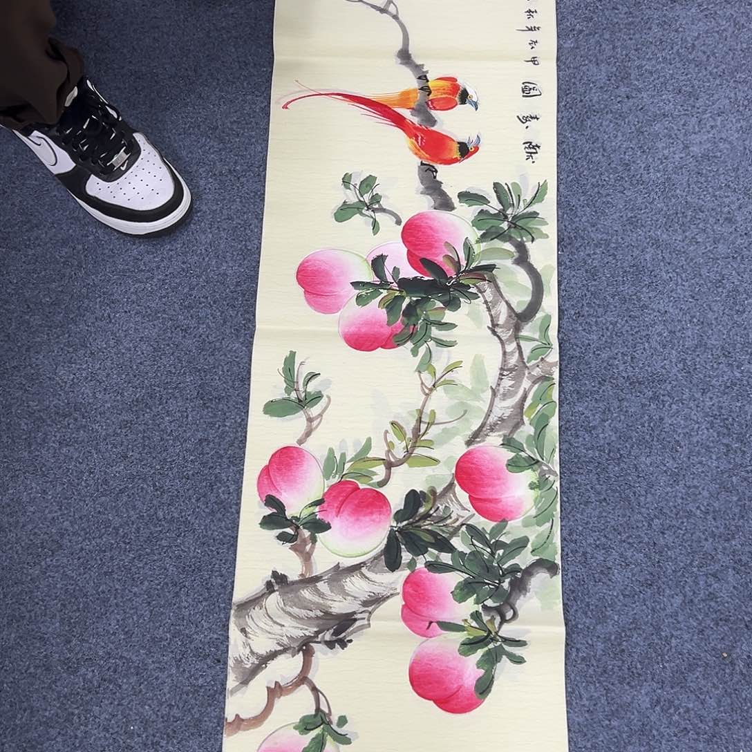 国画国画作品宣纸纯手绘