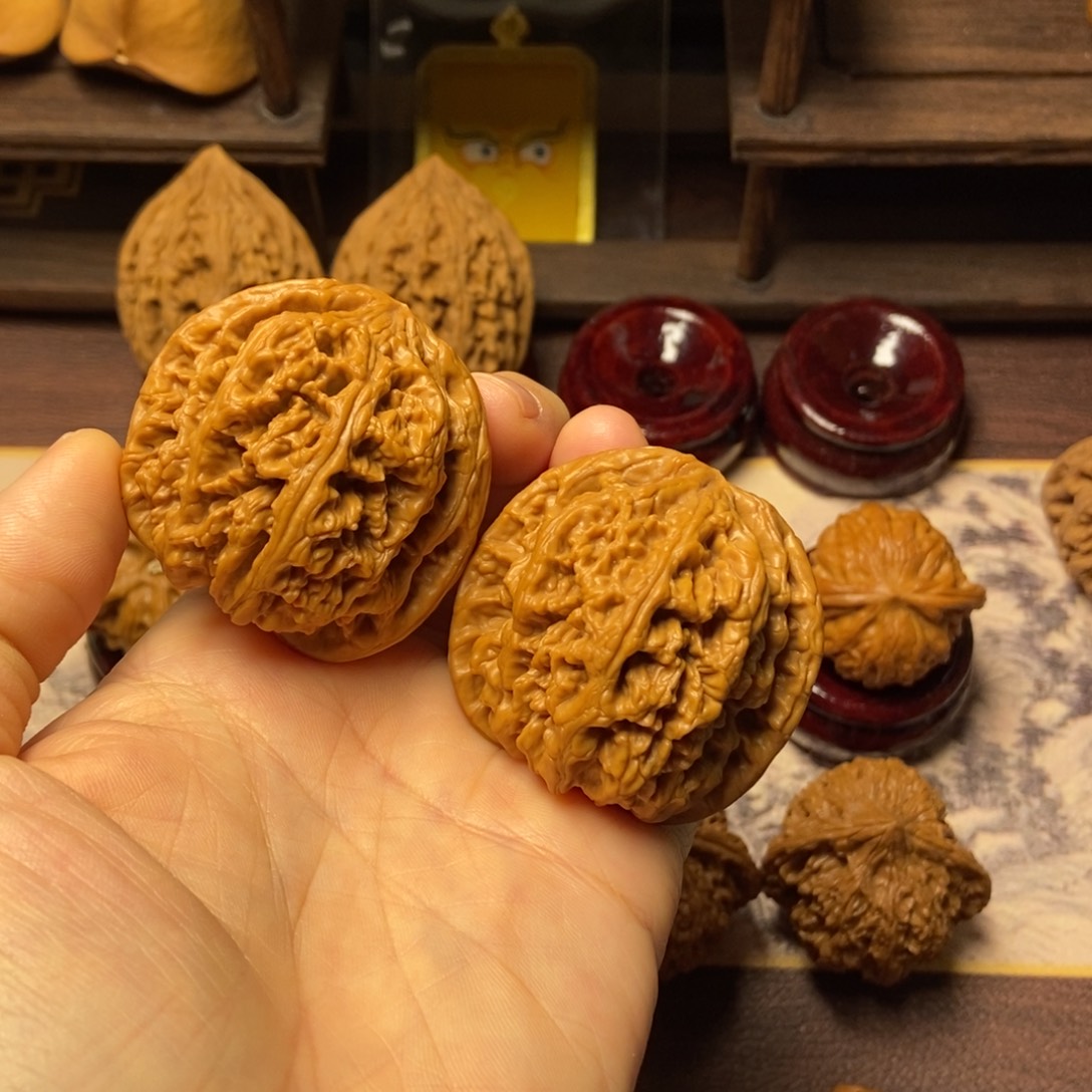 把件文玩核桃大粗筋尺寸46.5