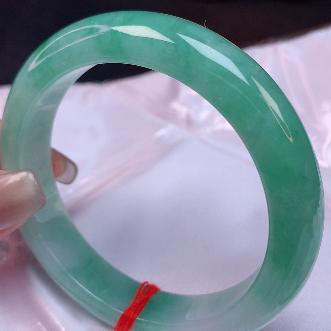 翡翠手镯未镶嵌58 翡翠手镯