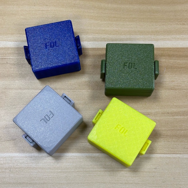 FOL能量魔方压饵盒钓鱼丸饵成型器方块饵模具线辫粉饵压模器钓饵