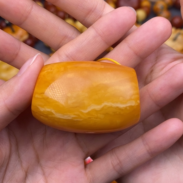 琥珀未镶嵌裸石蜜蜡M