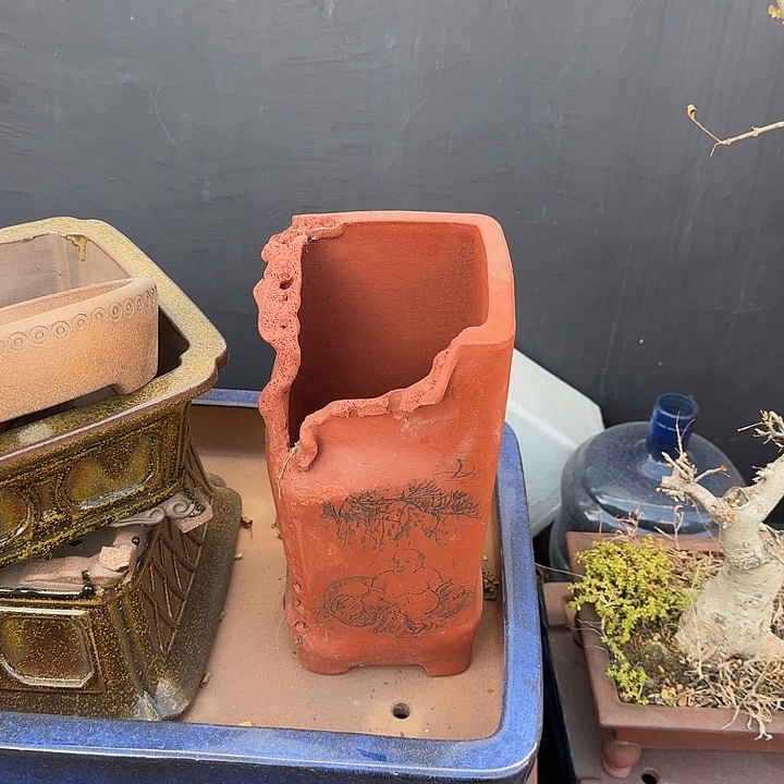 清***w花盆紫砂加奎紫砂花盆