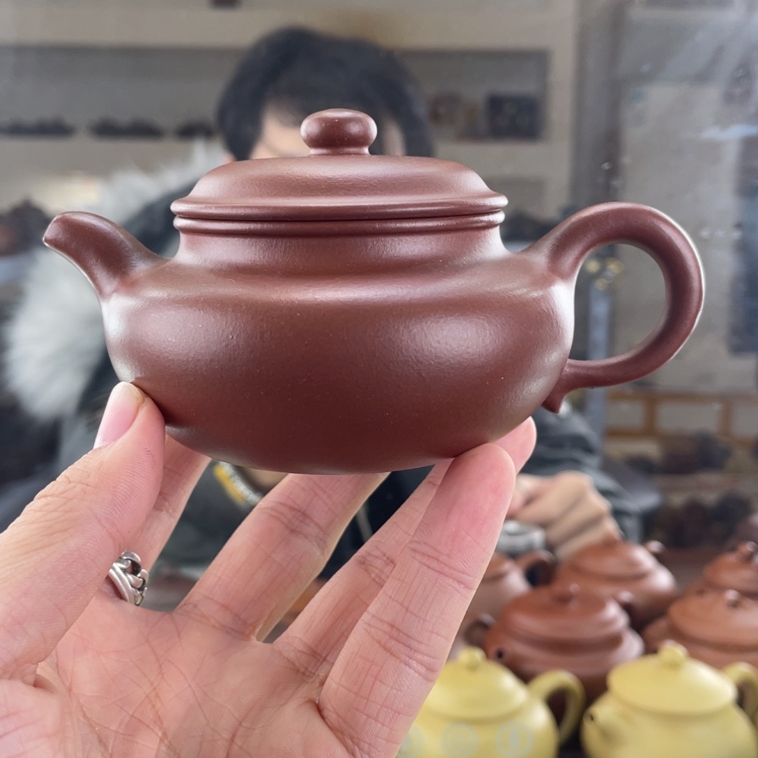 紫砂茶壶180cc红皮龙茶壶
