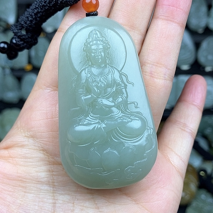 和田玉挂件未镶嵌