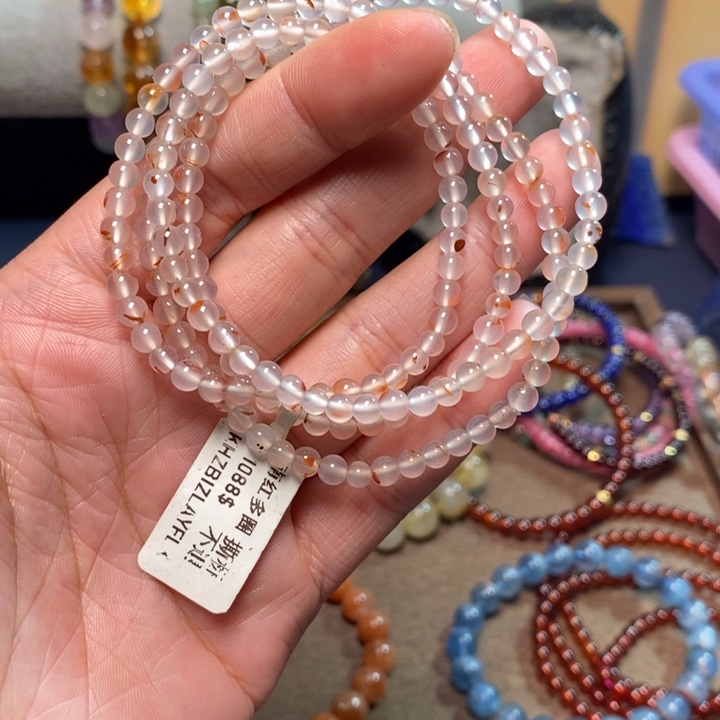 南红玛瑙手串未镶嵌