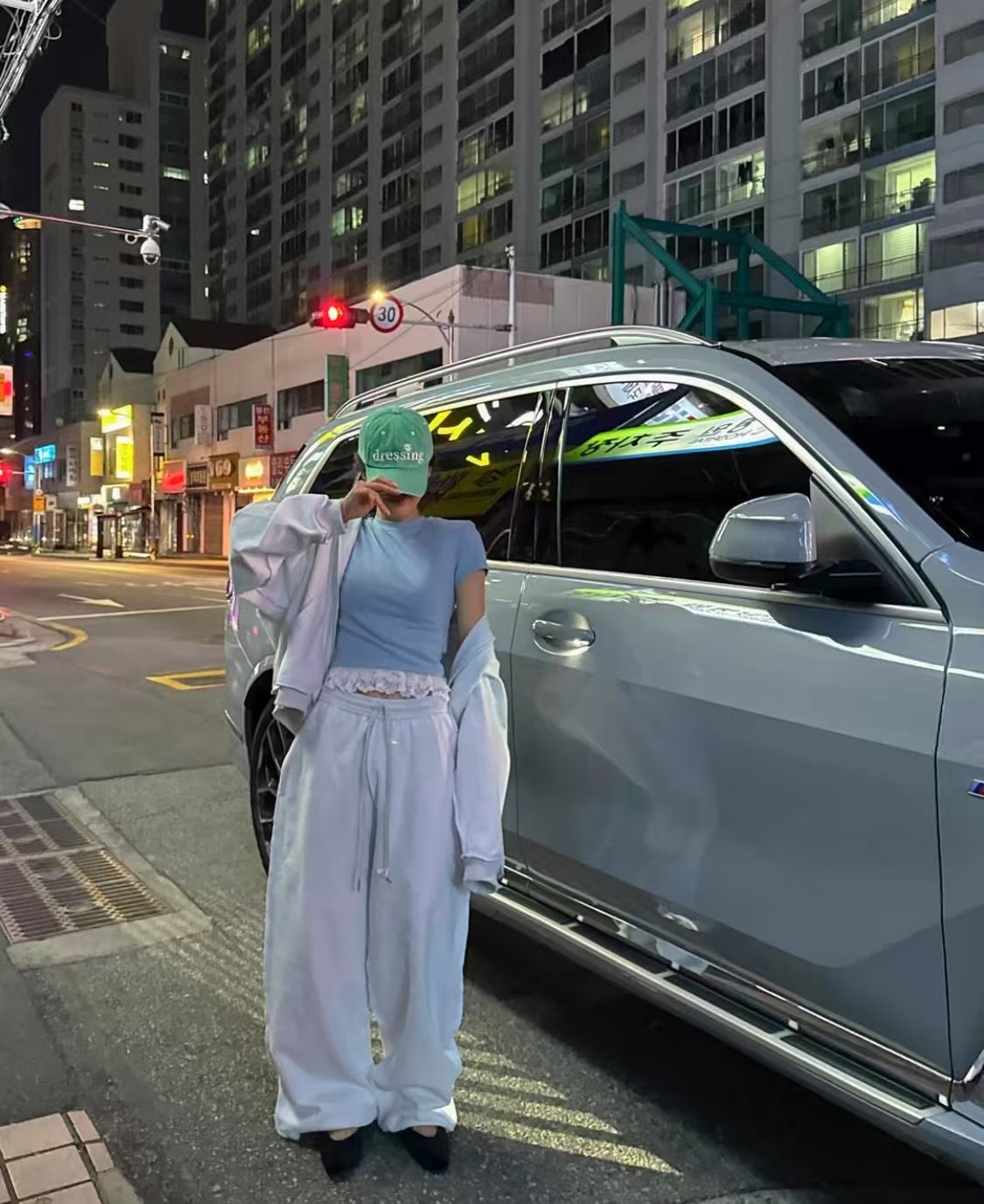 （NO退）Jasmine韩国东大门新款卫衣套装