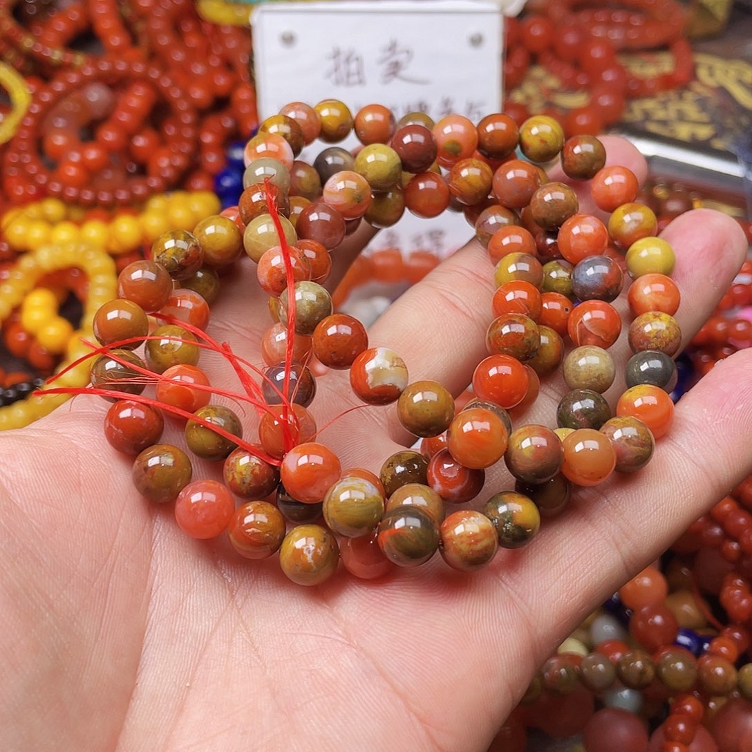 玛瑙/玉髓手链未镶嵌小*43780