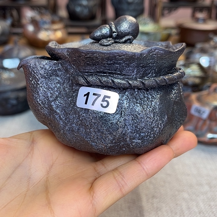 裸柴烧陶瓷手工茶器