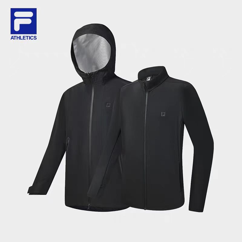 Fila/斐乐斐乐男三合一冲锋衣25冬新款户外运动保暖两件套外套