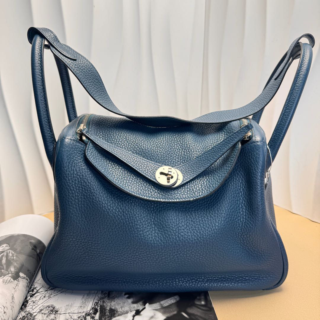 95新 Hermes/爱马仕 lindy30单肩包/5828
