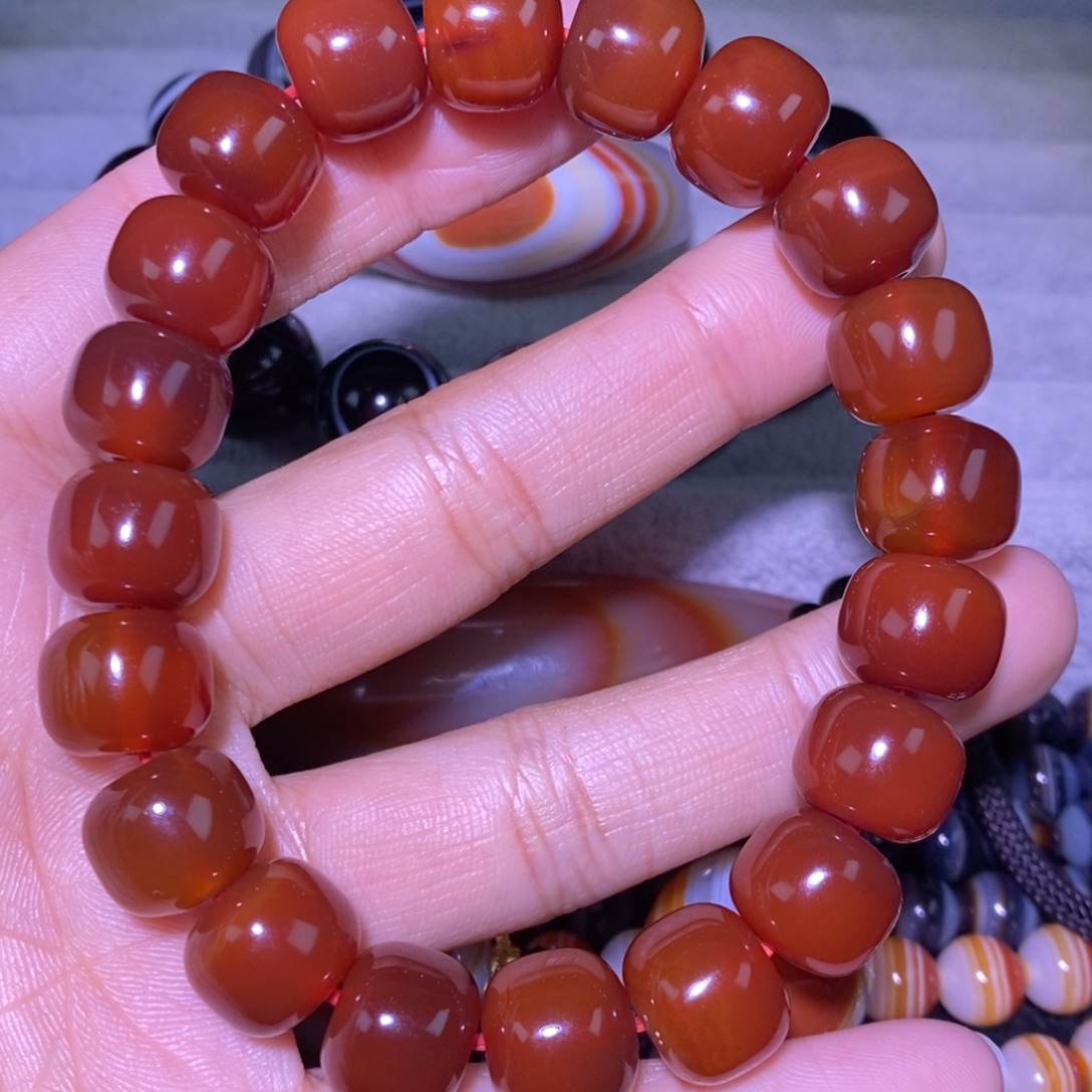 玛瑙/玉髓未镶嵌颈饰