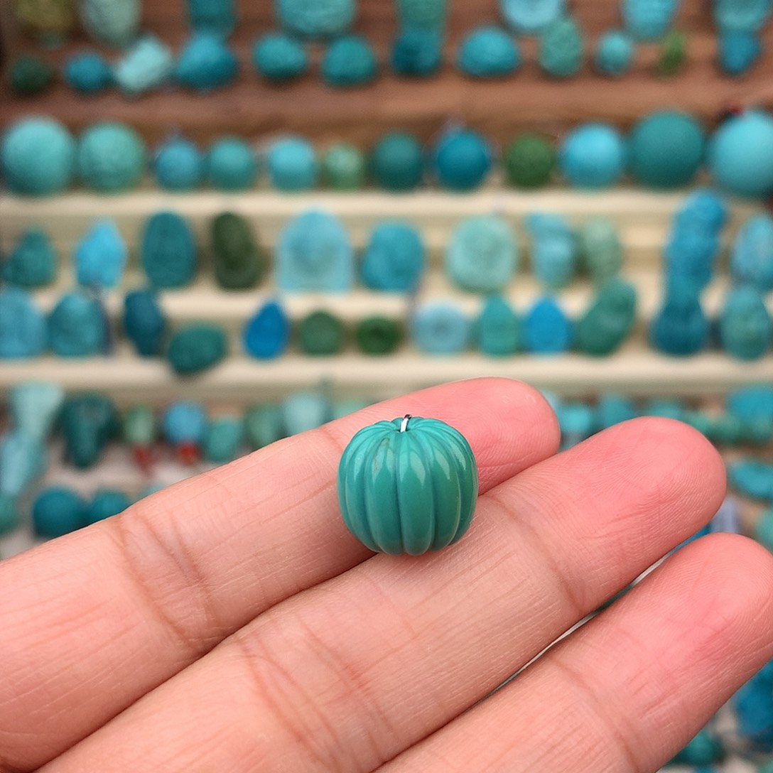 未镶嵌绿松石珠宝奇石12