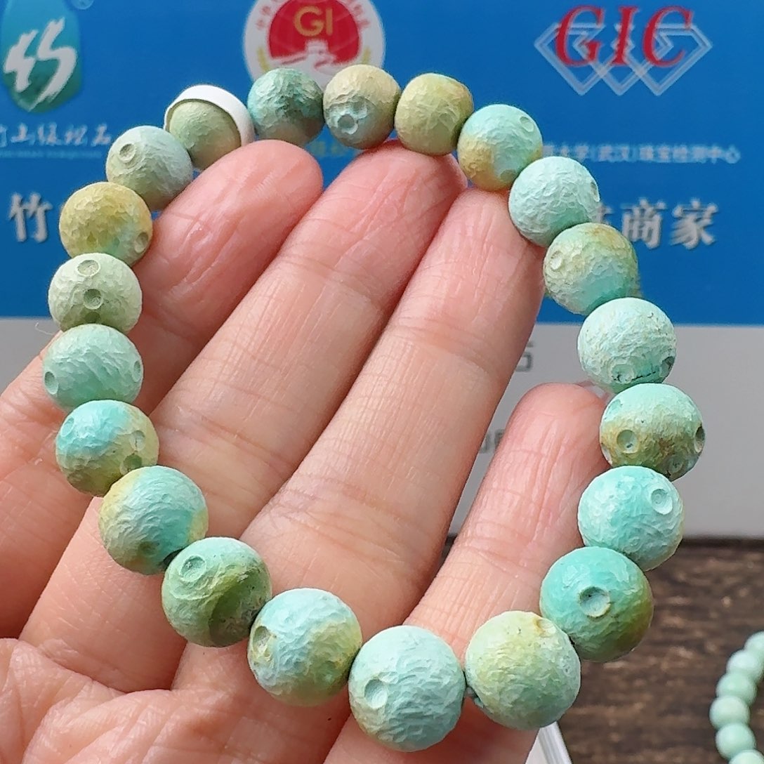 绿松石珠宝奇石未镶嵌