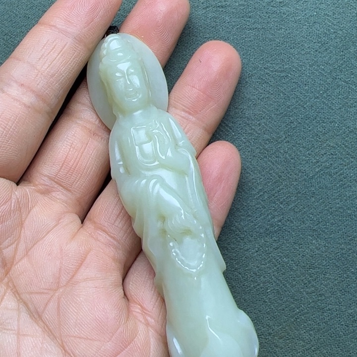 和田玉把件未镶嵌学*