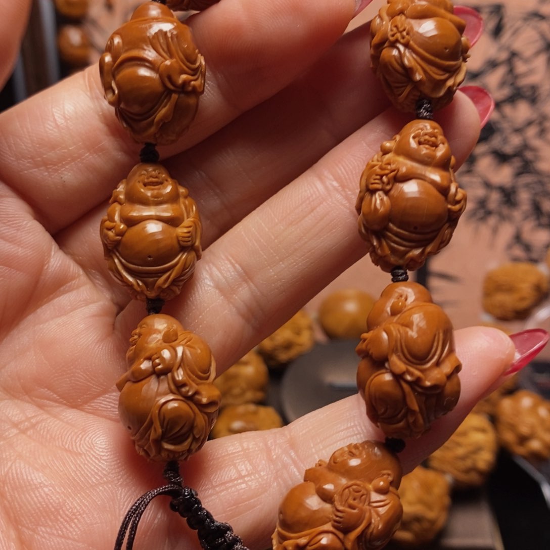 橄榄核手串/手链用****7八宝弥勒