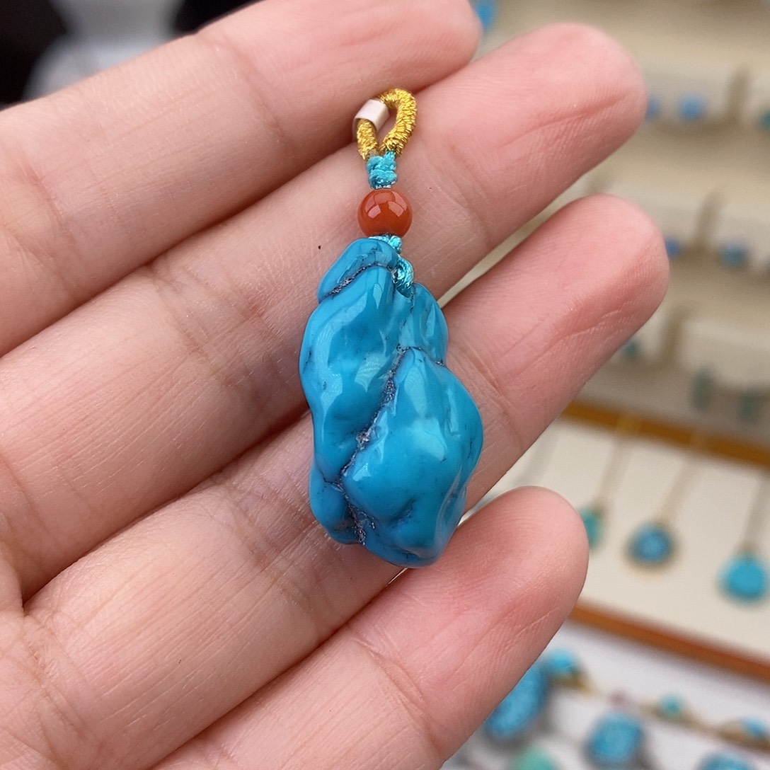 绿松石未镶嵌颈饰S****好