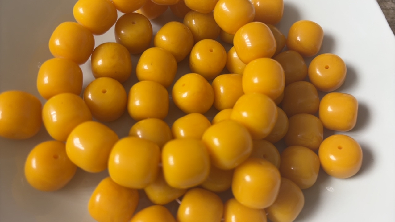 D174琥珀蜜蜡16mm单珠