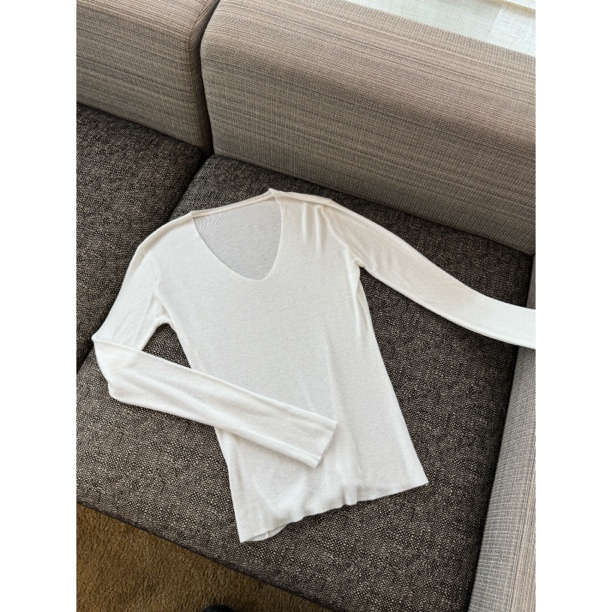 【Cikky定制】短款圆领不缩水薄款衫修身型V领针织常规中长款