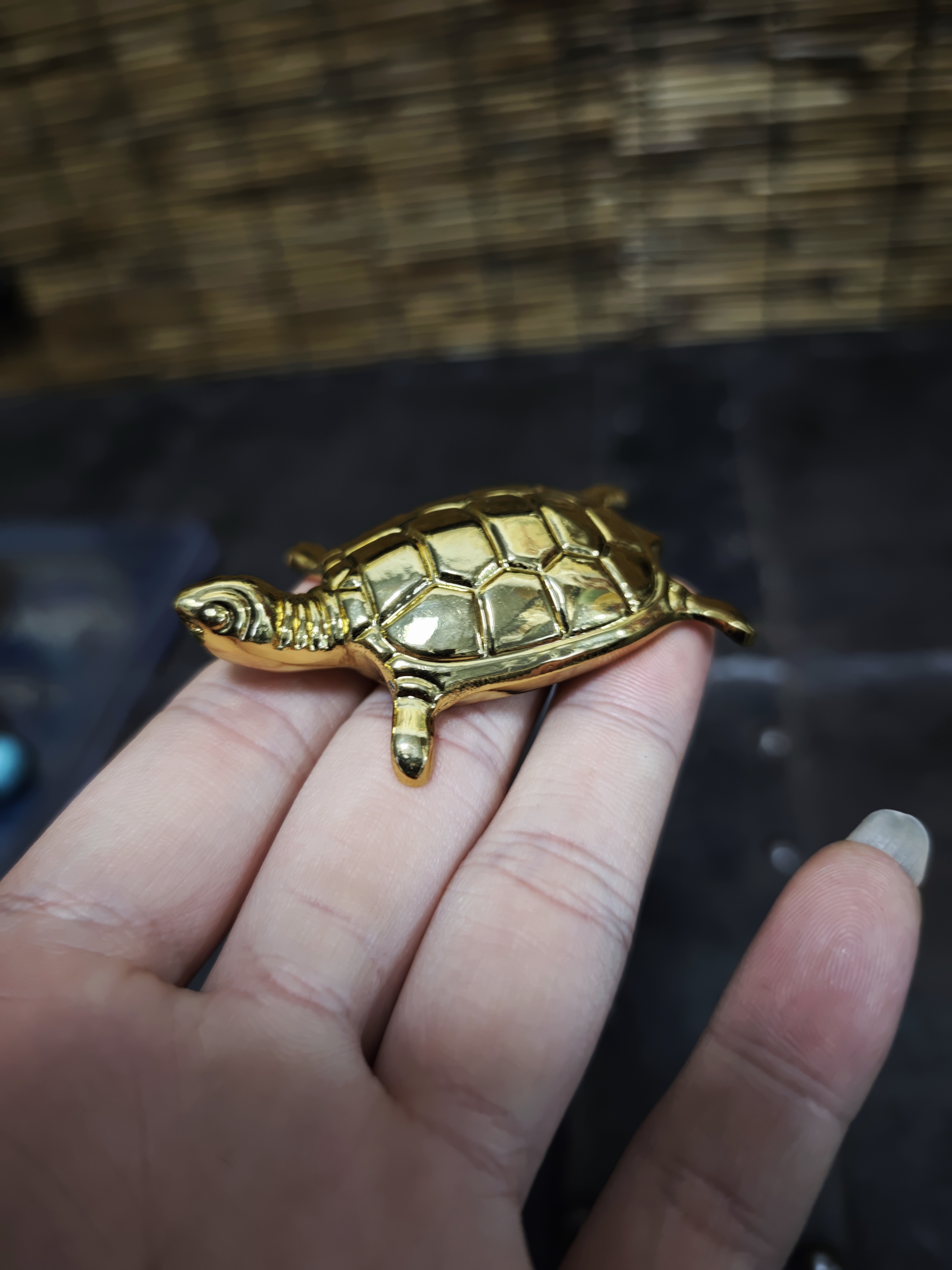 小龟甲（流水摆件）