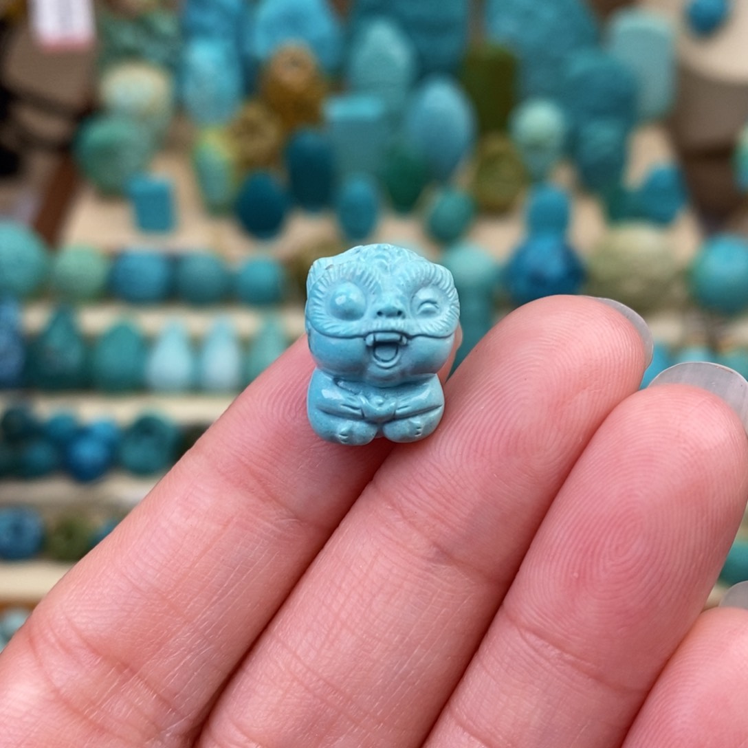 绿松石珠宝奇石未镶嵌