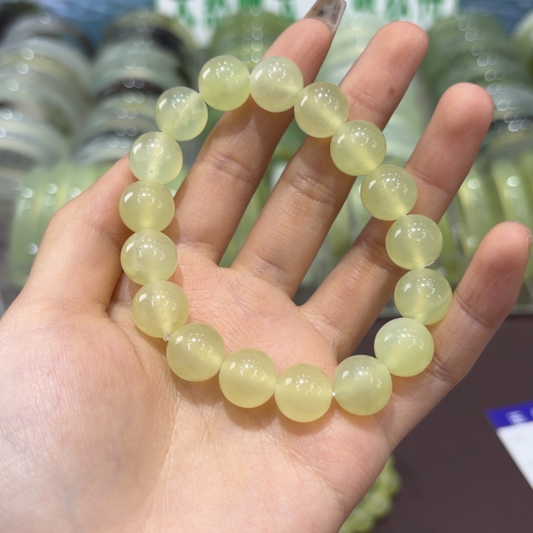 岫玉未镶嵌手镯天然