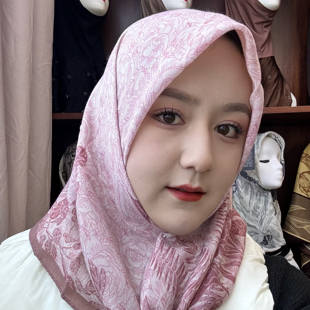 新款羊绒方巾透气不滑不窜