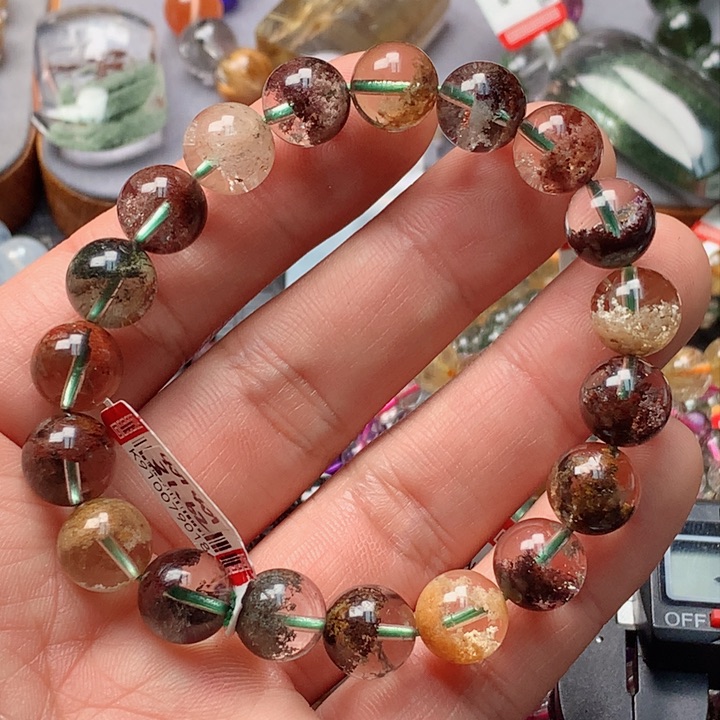 水晶手串未镶嵌天然