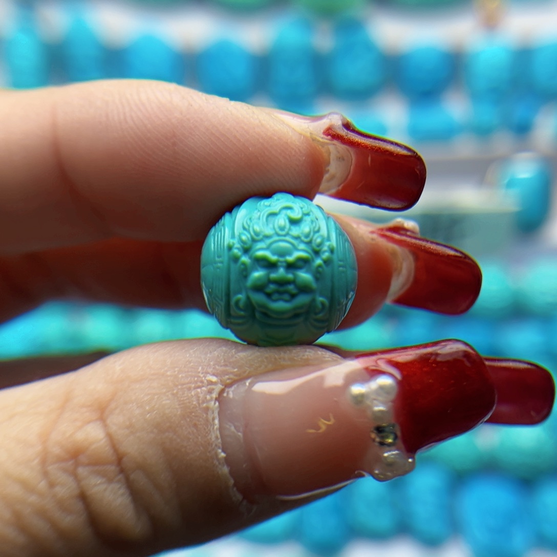 绿松石雕刻未镶嵌