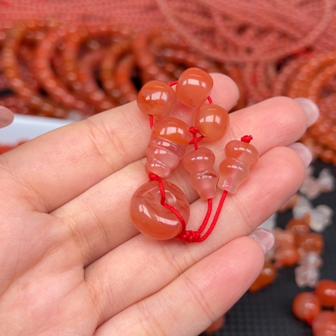 南红玛瑙未镶嵌吊坠(不含链)