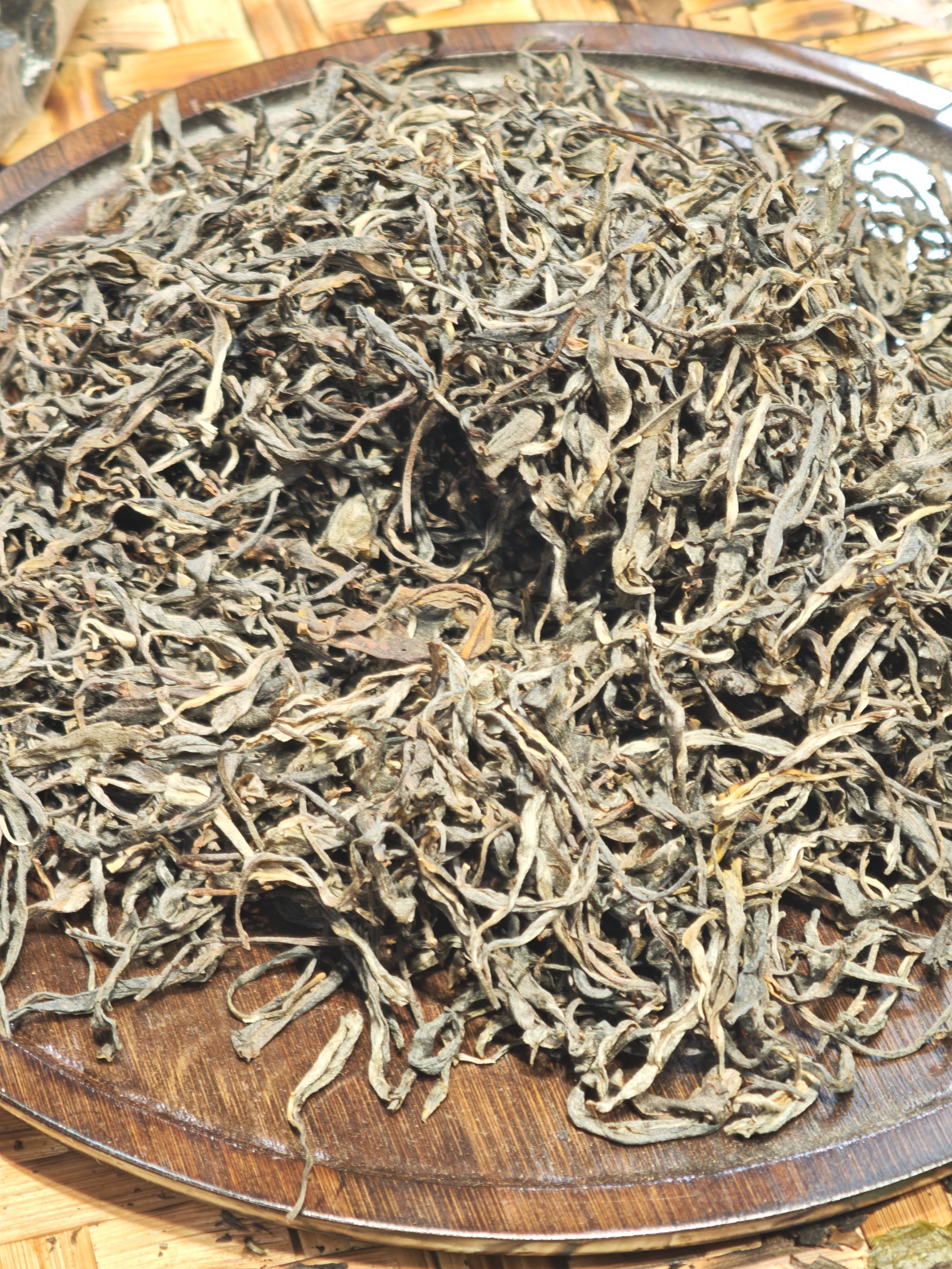 普洱茶  布朗山 6月20日 （273号） 散生茶