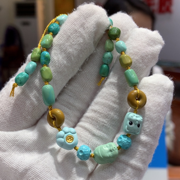 绿松石单圈未镶嵌