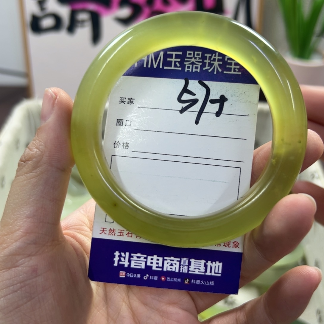 蛇纹石玉手镯未镶嵌352