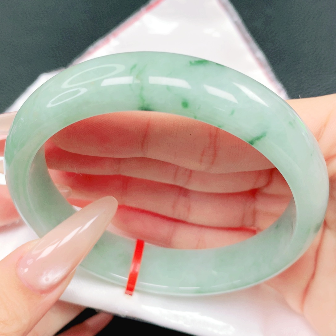 翡翠未镶嵌手镯62