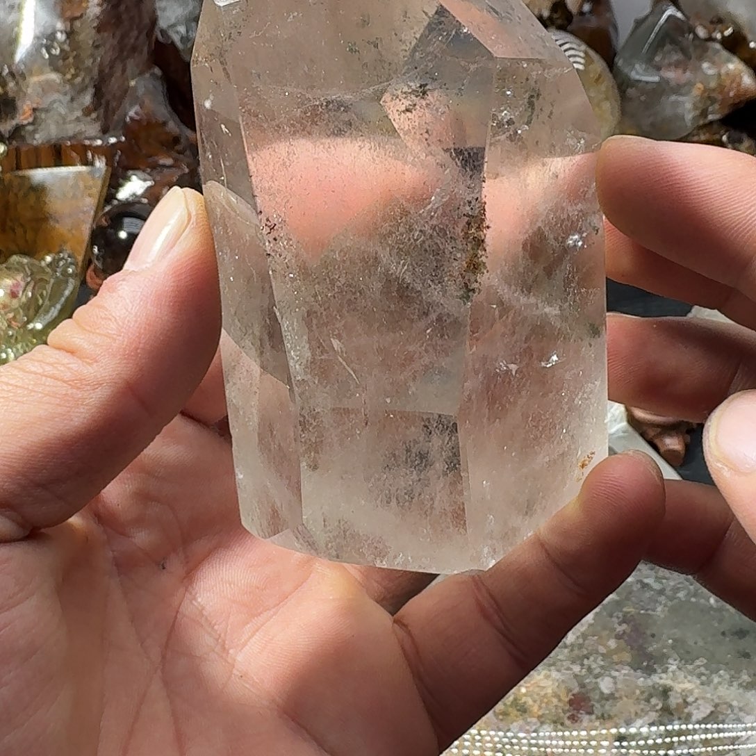 水晶珠宝半成品银S925镶嵌