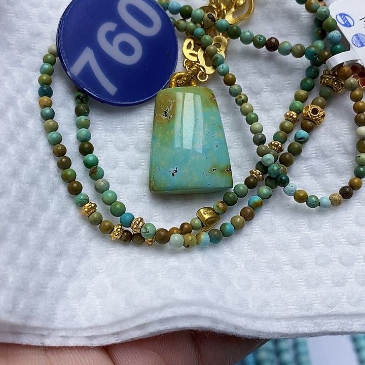 绿松石项链未镶嵌