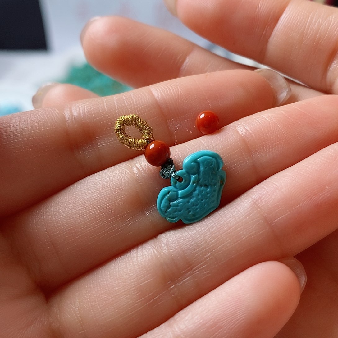 南红玛瑙颈饰未镶嵌