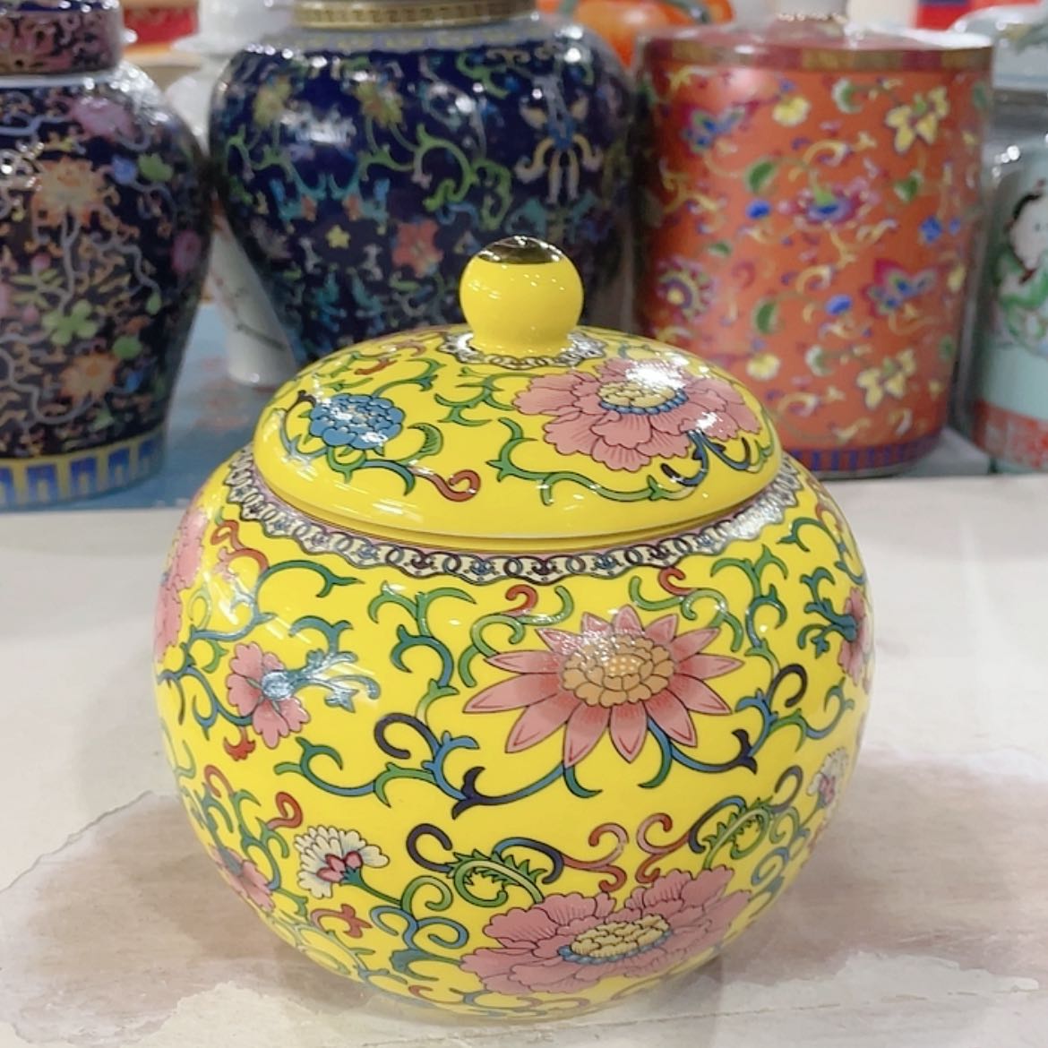 【闪购商品】罐陶瓷茶叶罐密封罐