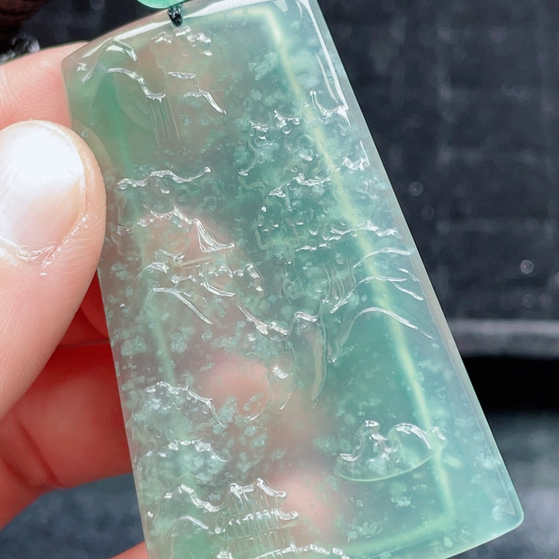 翡翠颈饰未镶嵌951，