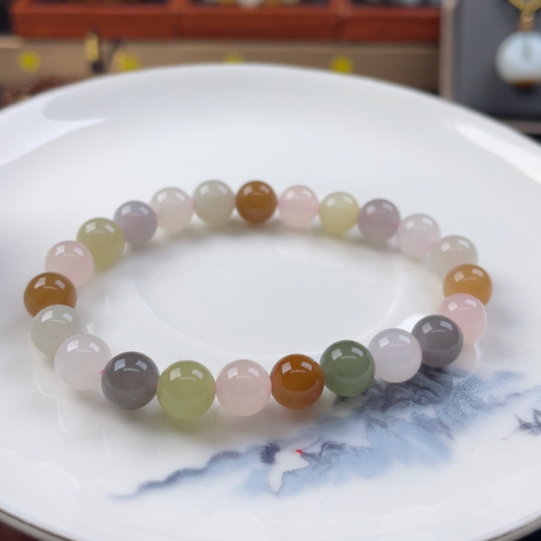 和田玉手串未镶嵌