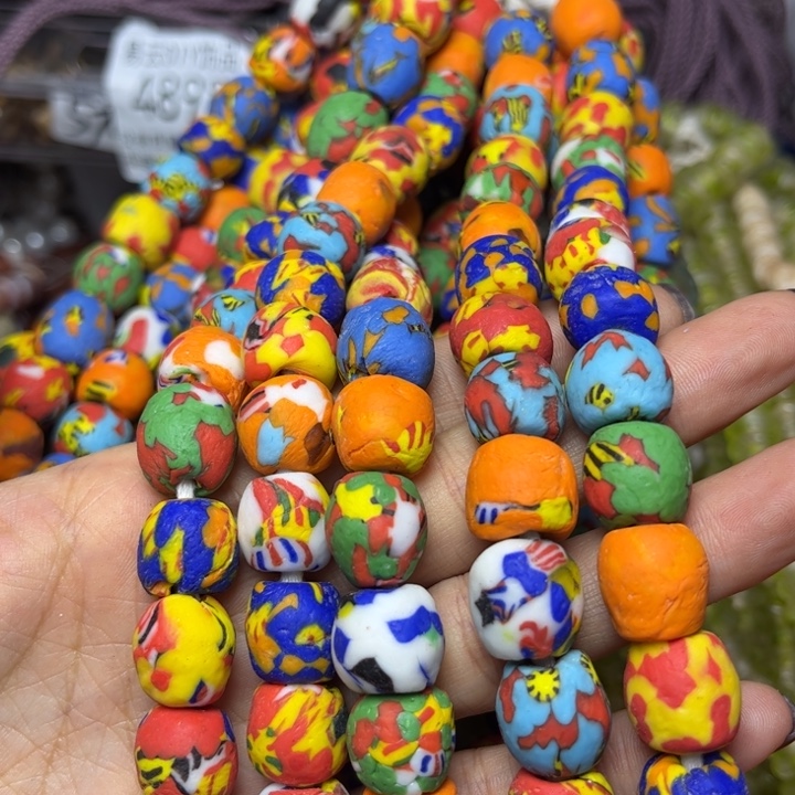 玻璃颈饰7478琉璃一条