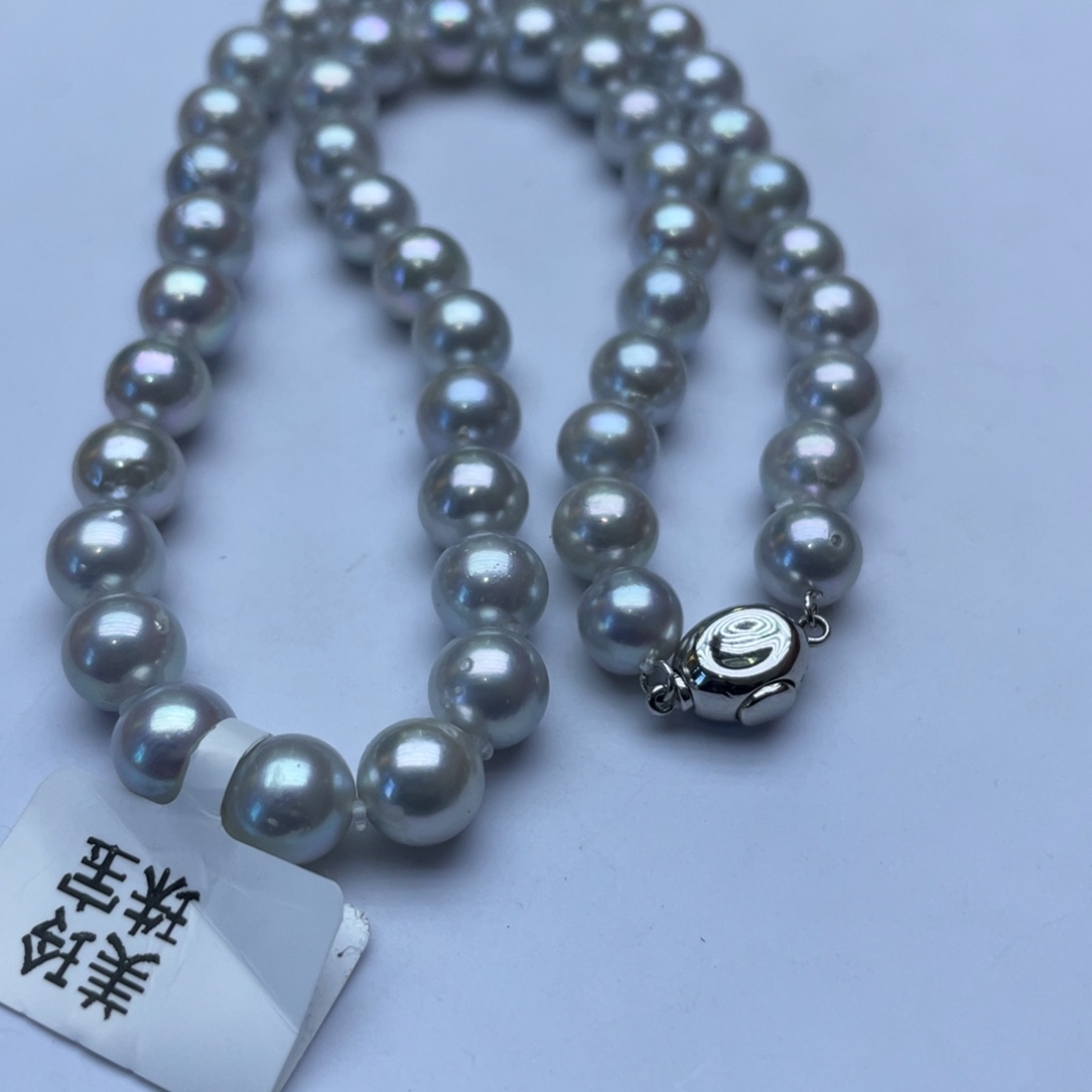 海水珍珠颈饰未镶嵌8-9