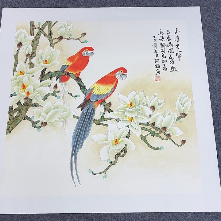 国画手绘国画作品