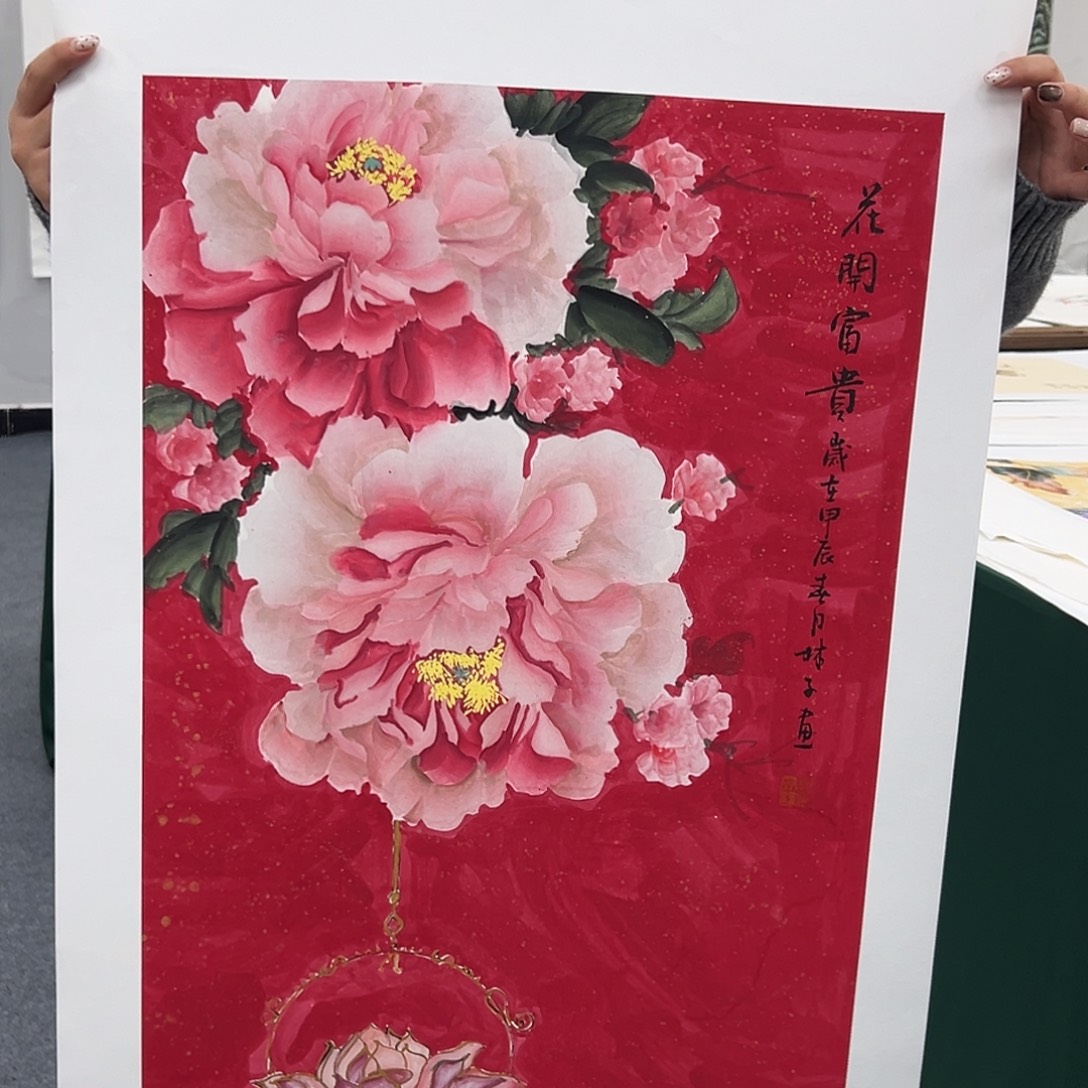 国画手绘国画作品大捡漏!!!