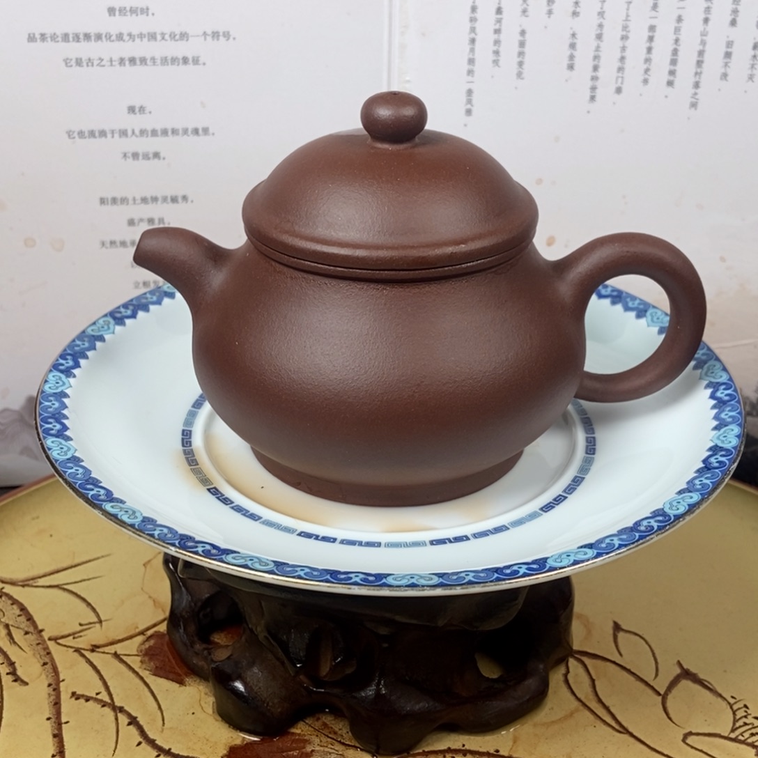 紫砂茶壶五号井底槽清老母亲制作容量170