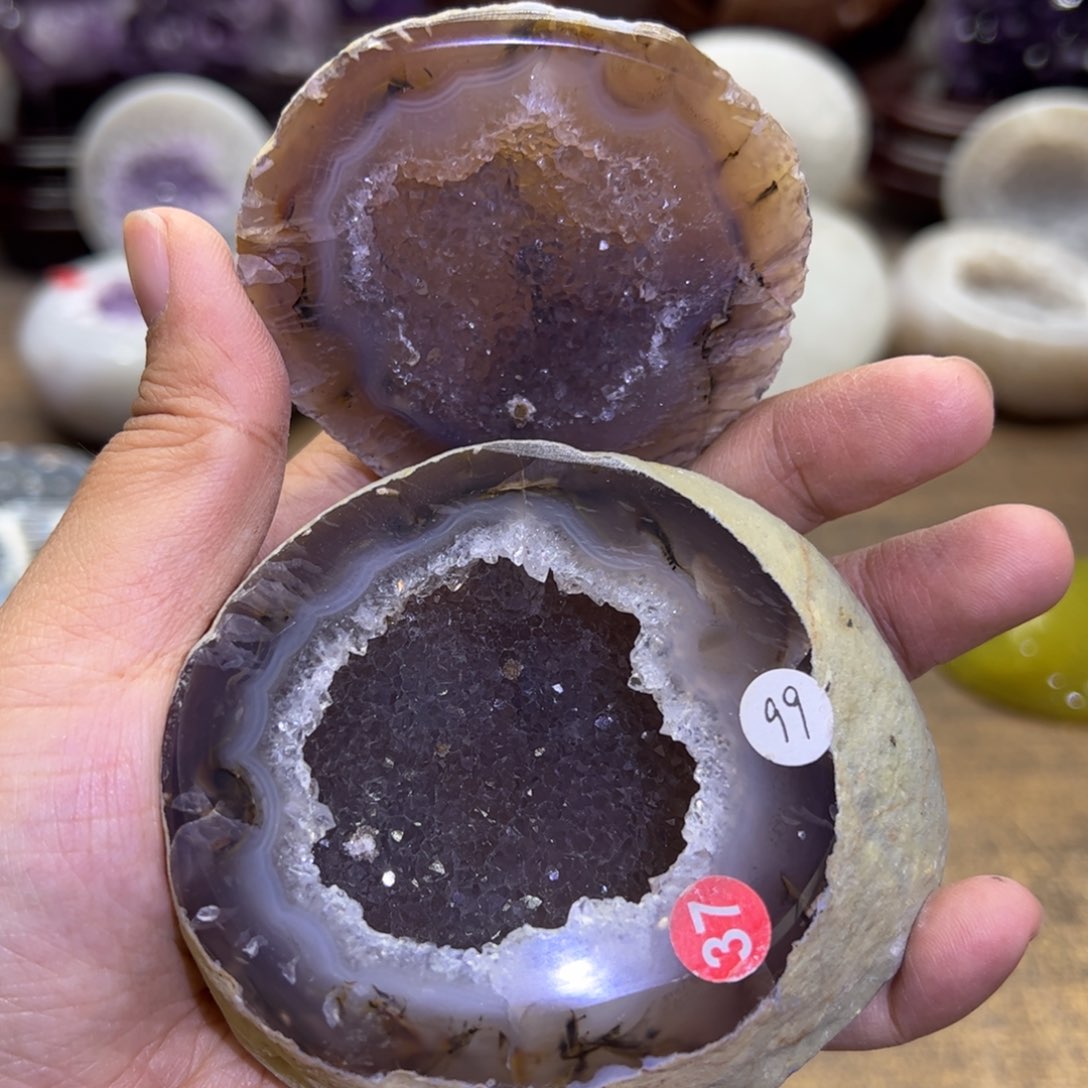 水晶水晶无镶嵌未镶嵌盆37