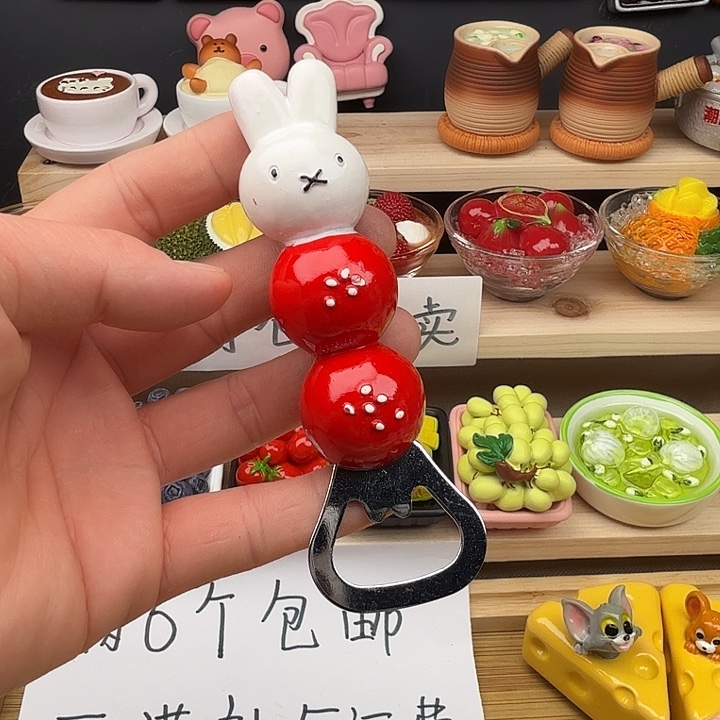 食玩冰箱贴凭开箱视频售后